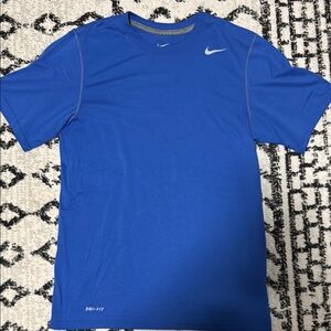 Nike Blue Short Sleeve Dri-FIT Tee
